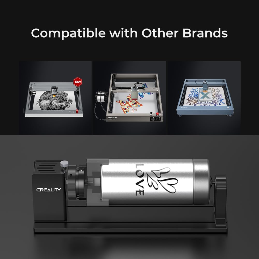 Amazon.co.jp: Creality CV-50 レーザーロータリーローラーキット プロ